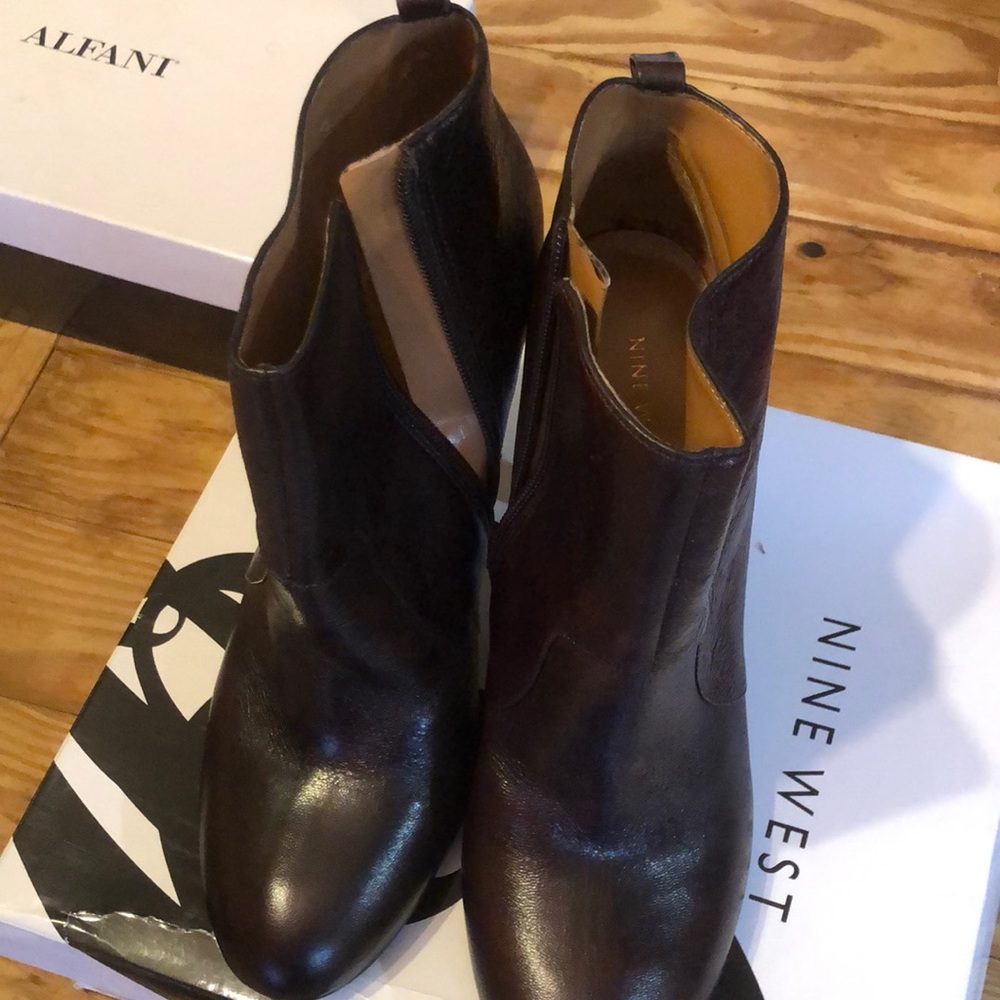 Brown Nine West Boots